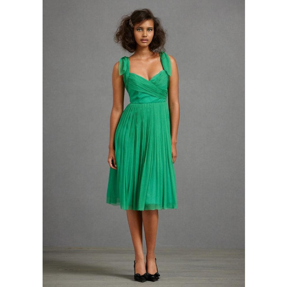 NEW BHLDN Hitherto Sway and Swirl Chiffon Dress 0